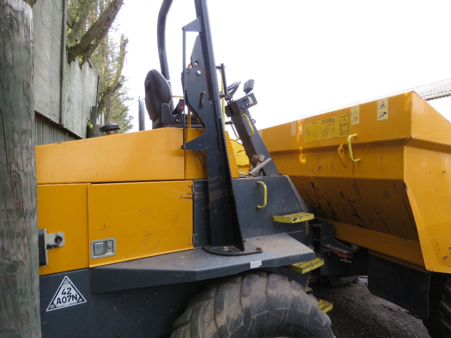 TEREX TA9 SITE DUMPER YEAR 2016 REGISTERED. REG:LK16 KKB - Image 9 of 9