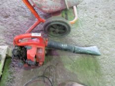 HAND HELD PETROL ENGINED BLOWER.