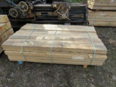 PACK OF ASSORTED TIMBER BOARDS 1.74 M LENGTH APPROX.