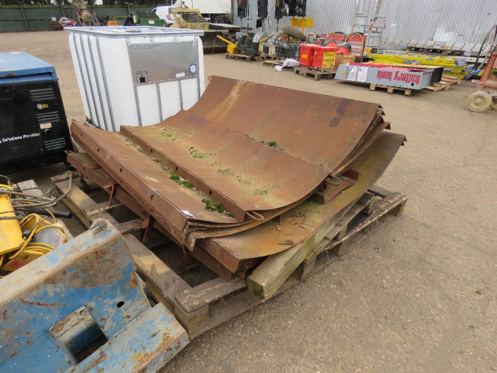 PALLET OF MANHOLE SHUTTERING FORMS. - Image 2 of 2