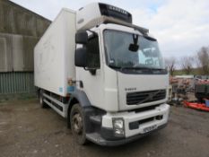 VOLVO FL FRIDGE LORRY REG:KP09 NUY. TEST UNTIL 31/03/2021. SOLOMON BODY AND CARRIER FRIDGE UNIT. WHE