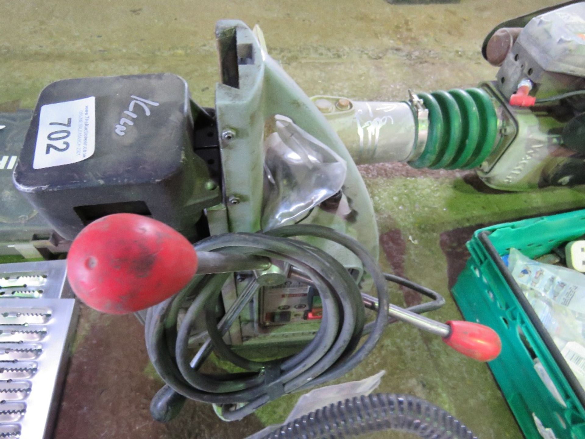 LARGE SIZED MAGNETIC DRILL, CONDITION UNKNOWN. - Image 2 of 2