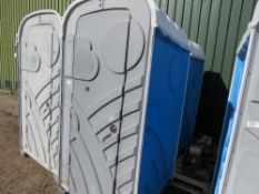 PORTABLE SITE TOILET SHELL, IDEAL FOR CONVERSION TO A SHOWER.