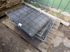 3 X ASSORTED METAL DOG CAGES / CRATES.