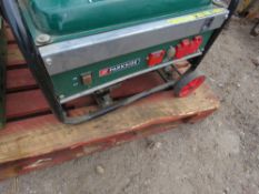 GREEN PETROL ENGINED GENERATOR.