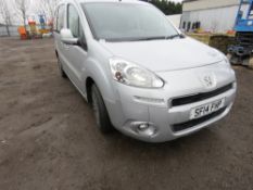 PEUGEOT PARTNER TEPEE HORIZON MOBILITY VEHICLE REG:SF14 FHP. 88,096 REC MILES.