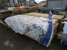 PACK OF UNTREATED TIMBER POSTS 2.3M X 5.5CM X 5.5CM APPROX.