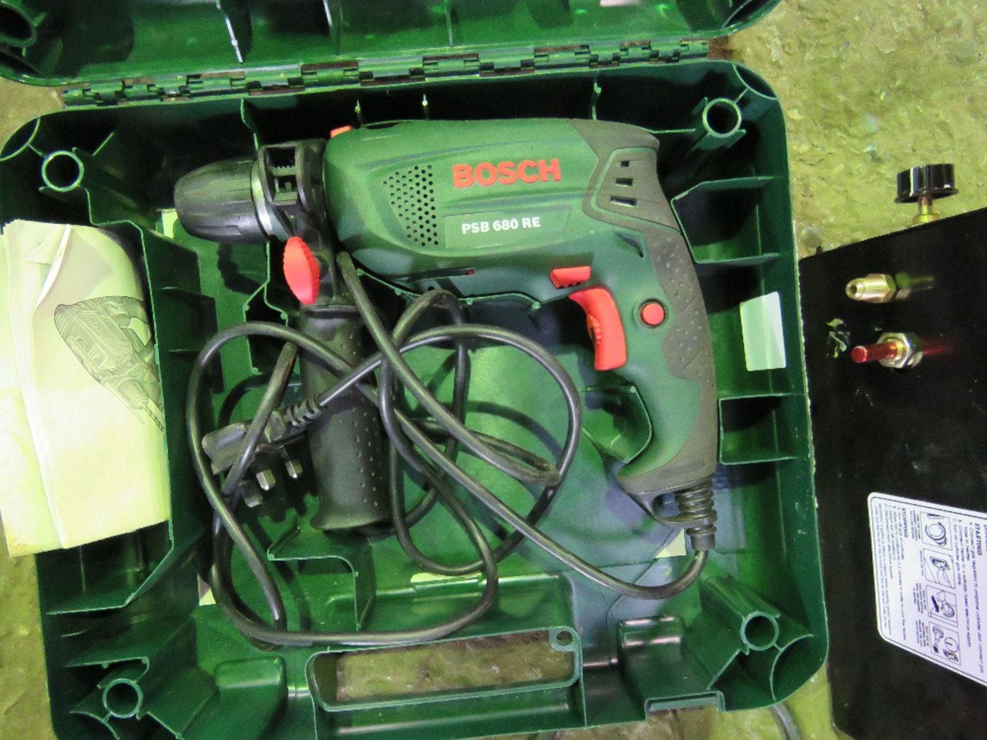 BOSCH 240VOLT DRILL.