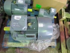 MARATHON 22KW RATED ELECTRIC INDUSTRIAL MOTOR.