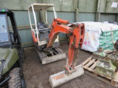 KUBOTA KX36-3 MINI EXCAVATOR, YEAR 2010. 3911 REC HOURS. ONE BUCKET. SN:78769.