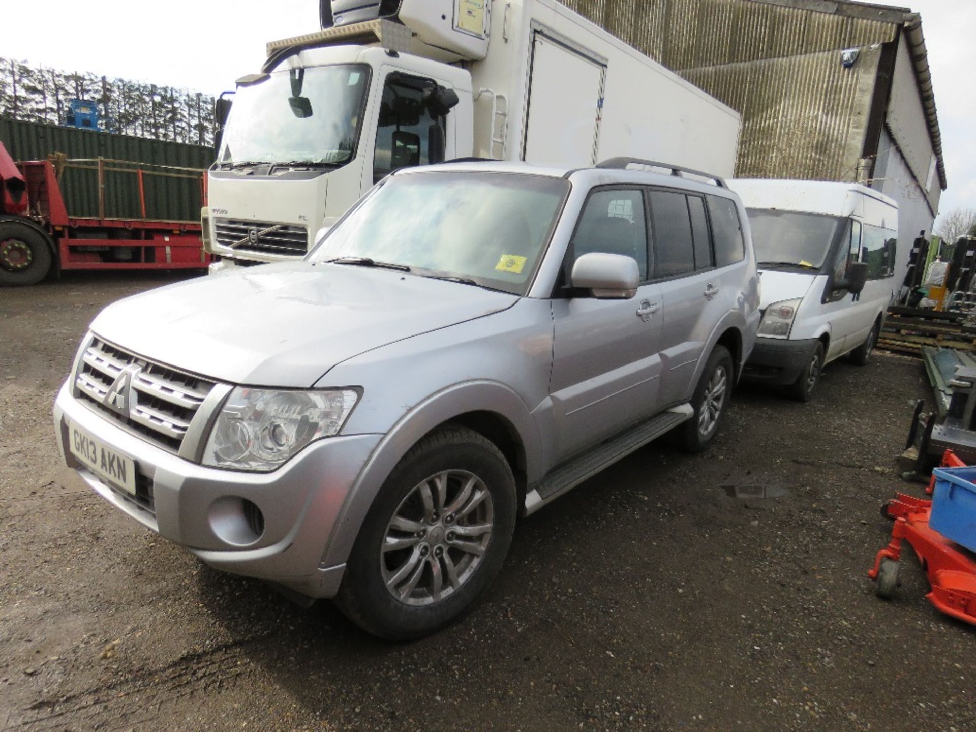 SHOGUN LWB SG2 4 WORK COMMERCIAL, AUTO, REG:GK13 AKN. WITH V5, TESTED TILL 29.03.2022. 220,769 REC - Image 2 of 5