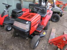 LAWNFLITE 165 40" CUT MOWER WITH COLLECTOR. WHEN TESTED WAS SEEN TO RUN, DRIVE AND MOWERS ENGAGED.