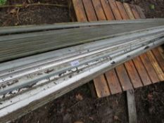 LARGE BUNDLE OF 6M LENGTH ANGLE IRONS. 45MM X 45MM. APPROX 54 NO IN TOTAL.