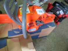 HUSQVARNA 120 PETROL CHAINSAW, UNUSED, BOXED.