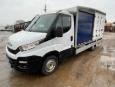 IVECO CONTROLLED TEMPERATURE DELIVERY BOX VAN REG:BP15 WBD. AUTOMATIC GEARBOX. WITH V5.