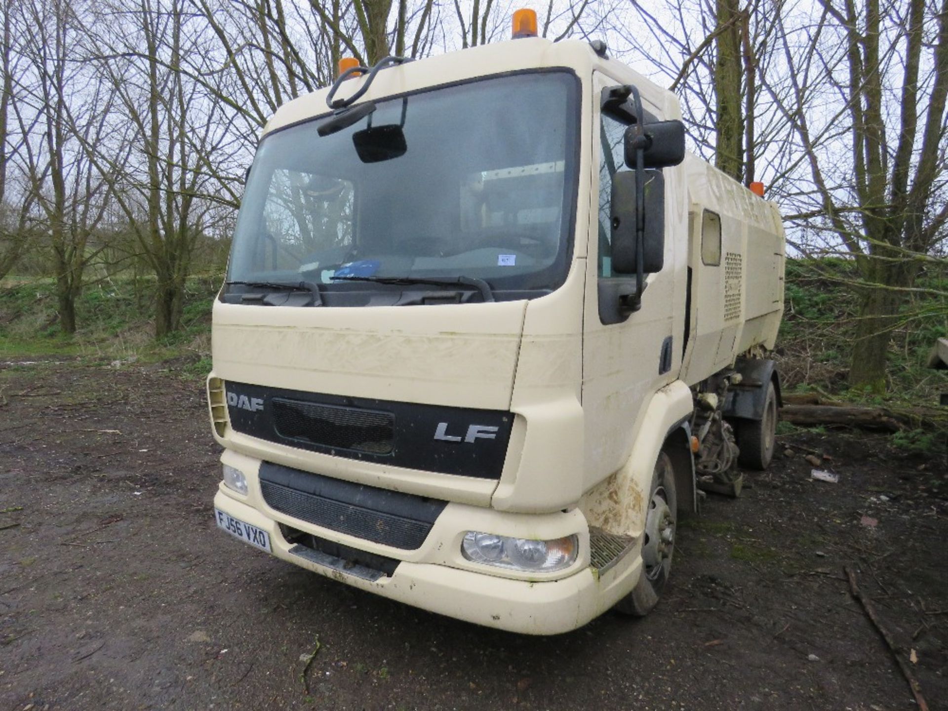 DAF FA45.150 SCARAB ROAD SWEEPER, REG:FJ56 VXO. WHEN TESTED WAS SEEN TO RUN AND DRIVE ON GEARS AND H - Image 14 of 14