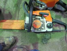 STIHL MS170 PETROL CHAINSAW.