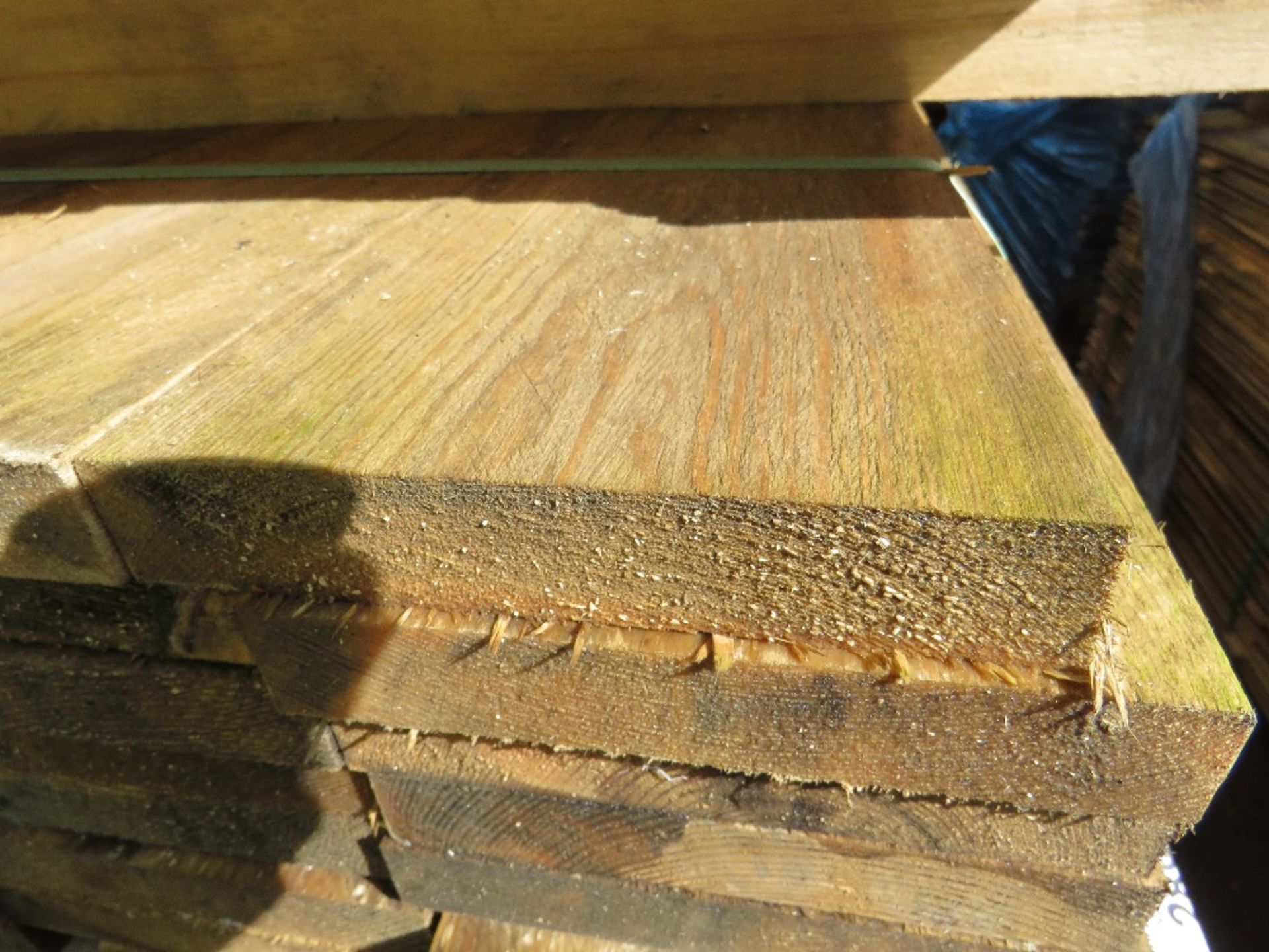 PACK OF CLADDING TIMBER BOARDS 1.85M X 15.5CM WIDE X 2.5CM DEPTH. - Image 3 of 3