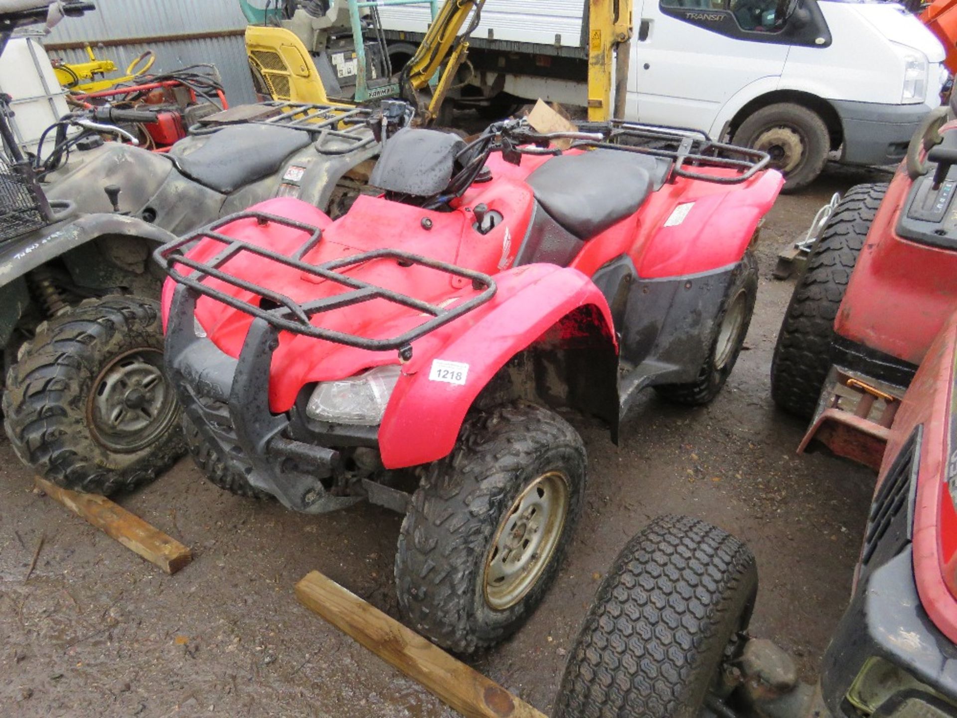 HONDA FOURTRAK 400 QUAD BIKE, YEAR 2003 APPROX. WHEN TESTED WAS SEEN TO RUN, DRIVE AND BRAKE.