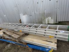 3 STAGE ALUMINIUM LADDER.