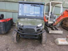 POLARIS RANGER UTILITY VEHICLE. 702 REC HOURS. PETROL ENGINED. YEAR 2013 REGISTERED REG:EX63 SVE. WH