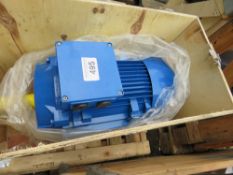 1 X INDUSTRIAL 18.5KW RATED ELECTRIC MOTOR, SOURCED FROM DEPOT CLEARANCE.