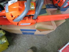 HUSQVARNA 120 PETROL CHAINSAW, UNUSED, BOXED.