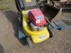 GARDEN MASTER PETROL MOWER WITH COLLECTOR BAG.