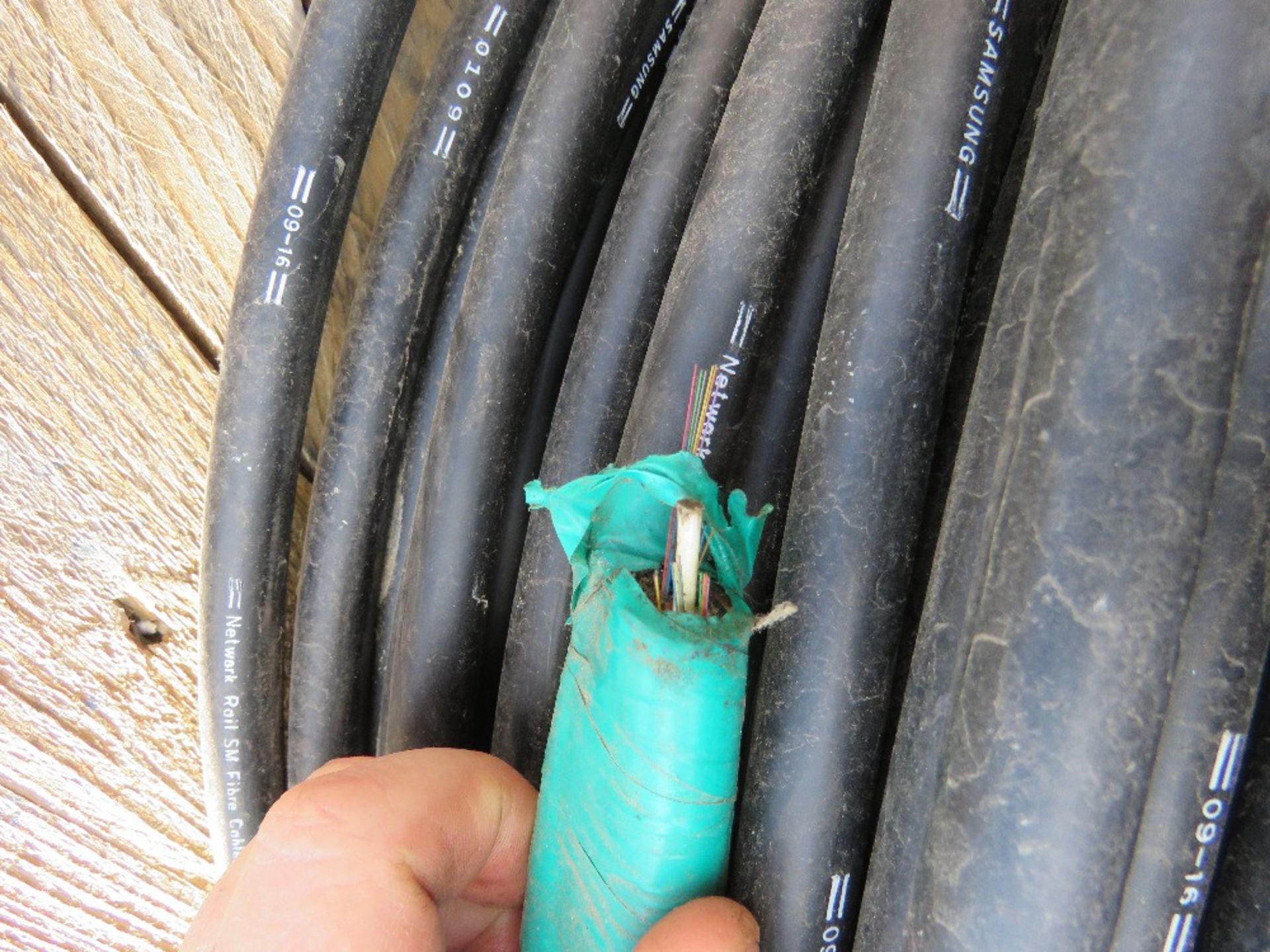 ROLL OF FIBRE CABLE, 5MM. - Image 2 of 3