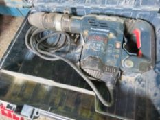 BOSCH 240VOLT GSH5 BREAKER DRILL. UNTESTED, CONDITION UNKNOWN.