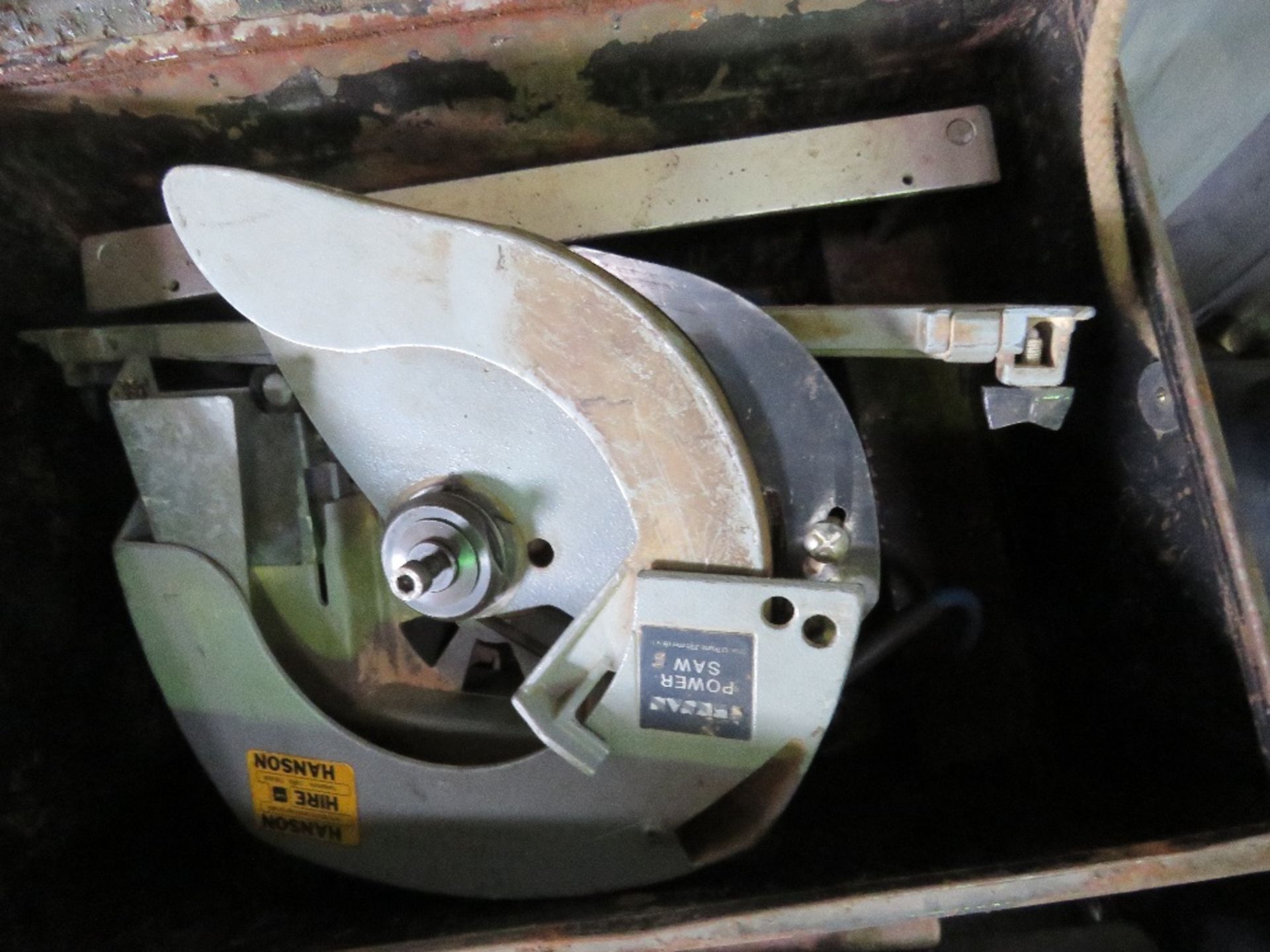 2 X 110VOLT CIRCULAR SAWS IN BOXES. UNTESTED, CONDITION UNKNOWN. - Image 2 of 2