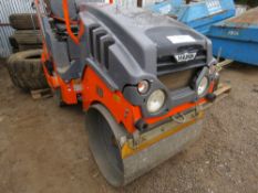 HAMM HD8W DOUBLE DRUM ROLLER, YEAR 2016. 800MM DRUM WIDTH, 719 REC HOURS. SN:H1993742. WHEN TESTED W