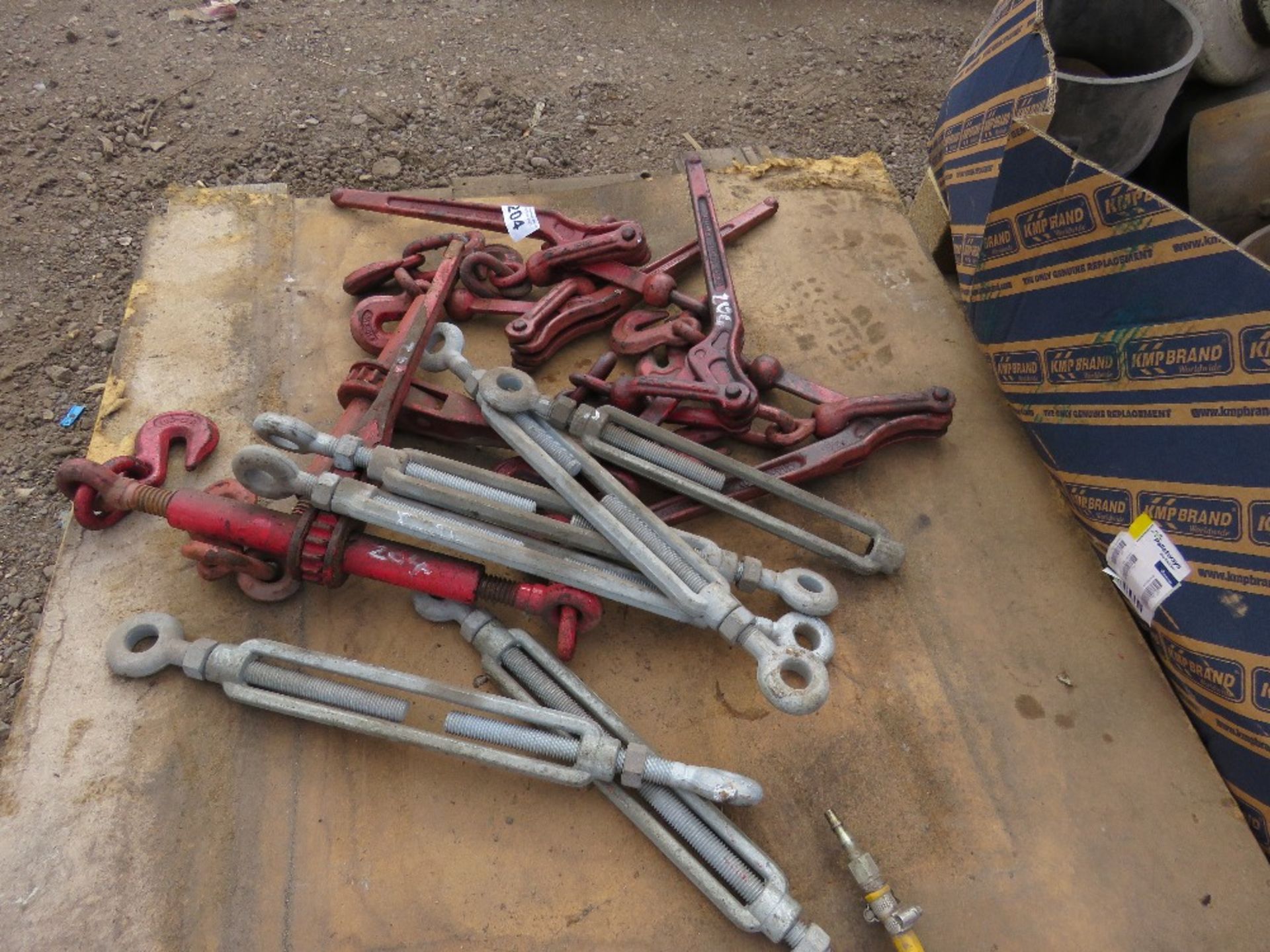 PALLET OF LOAD TENSIONERS AND CABLE TENSIONERS. - Image 3 of 3