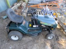 HAYTER HERITAGE 13/30 RIDE ON MOWER, UNTESTED, CONDITION UNKNOWN, PART EXCHANGE MACHINE.