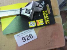 BOX OF 24 X STANLEY FATMAX 200MM ADJUSTABLE WRENCH SPANNERS.