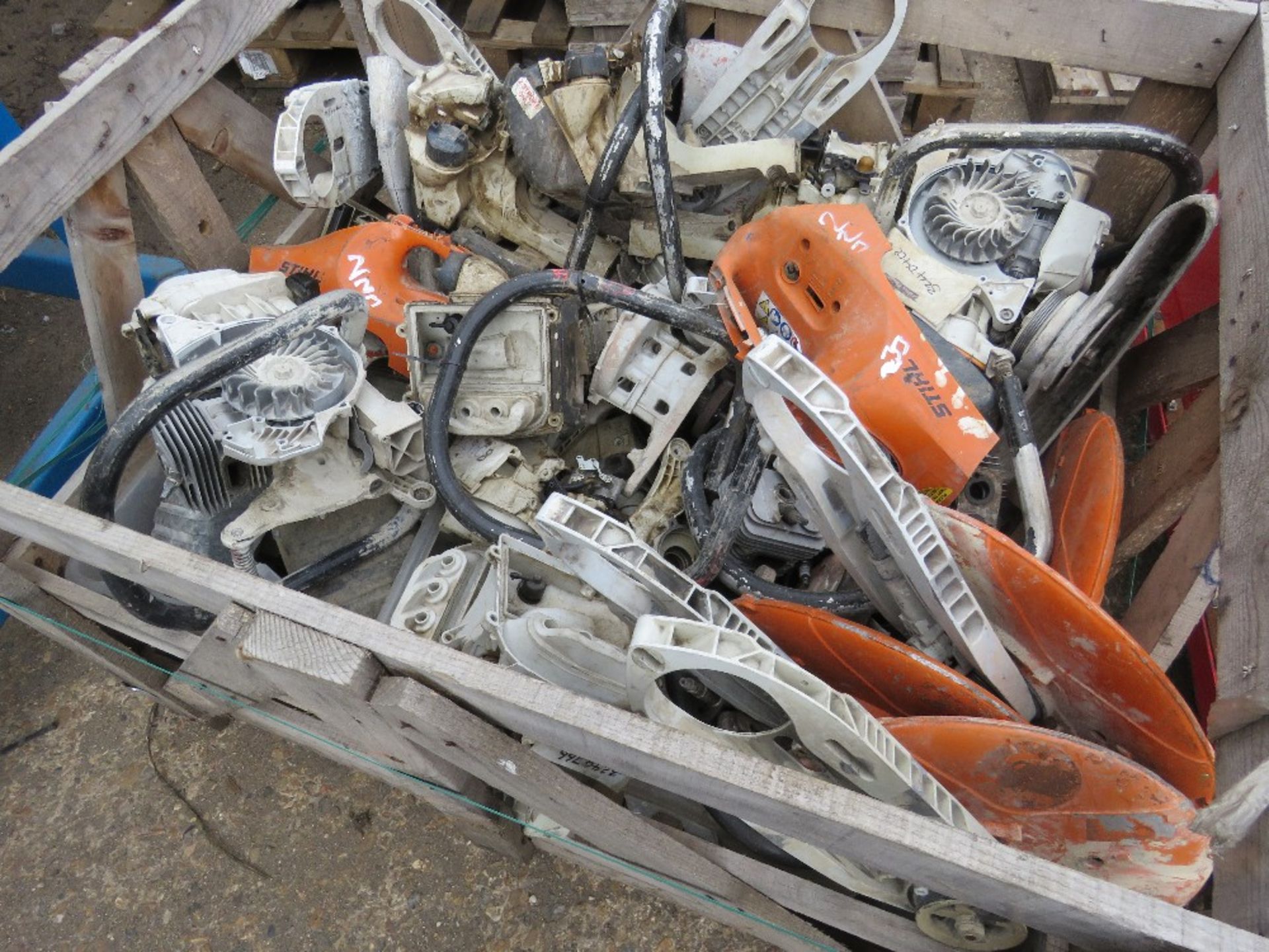 STILLAGE OF STIHL SAW PARTS AND SPARES. - Image 2 of 4