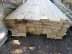 UNTREATED TIMBER CLADDING BOARDS 1.83M X 14CM WIDE X 30MM APPROX.