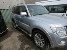 SHOGUN LWB SG2 4 WORK COMMERCIAL, AUTO, REG:GK13 AKN. WITH V5, TESTED TILL 29.03.2022. 220,769 REC