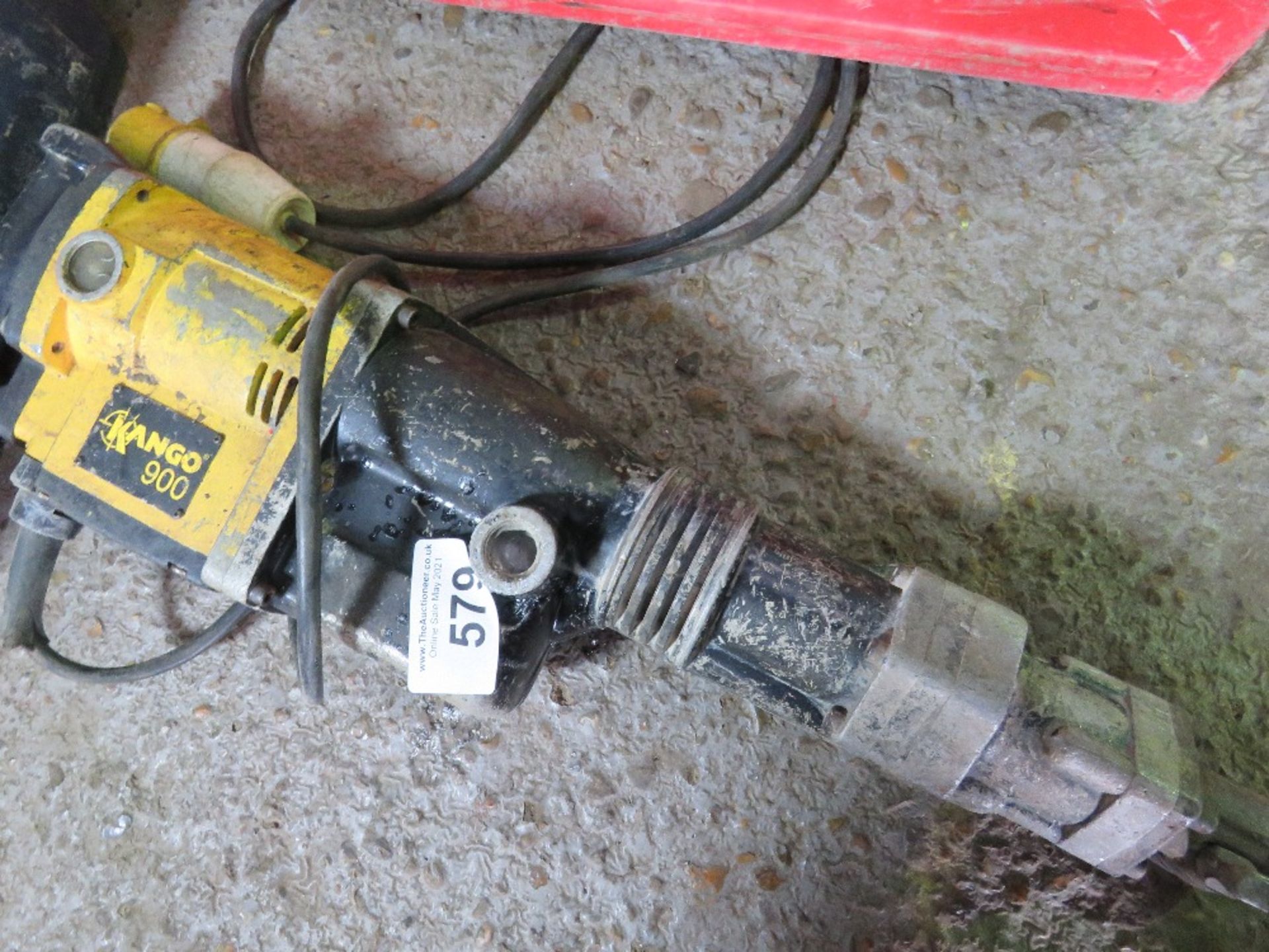 KANGO 900 BREAKER DRILL, 110VOLT POWERED. UNTESTED, CONDITION UNKNOWN.