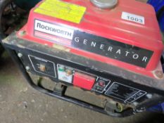 SMALL SIZED ROCKWORTH GENERATOR.