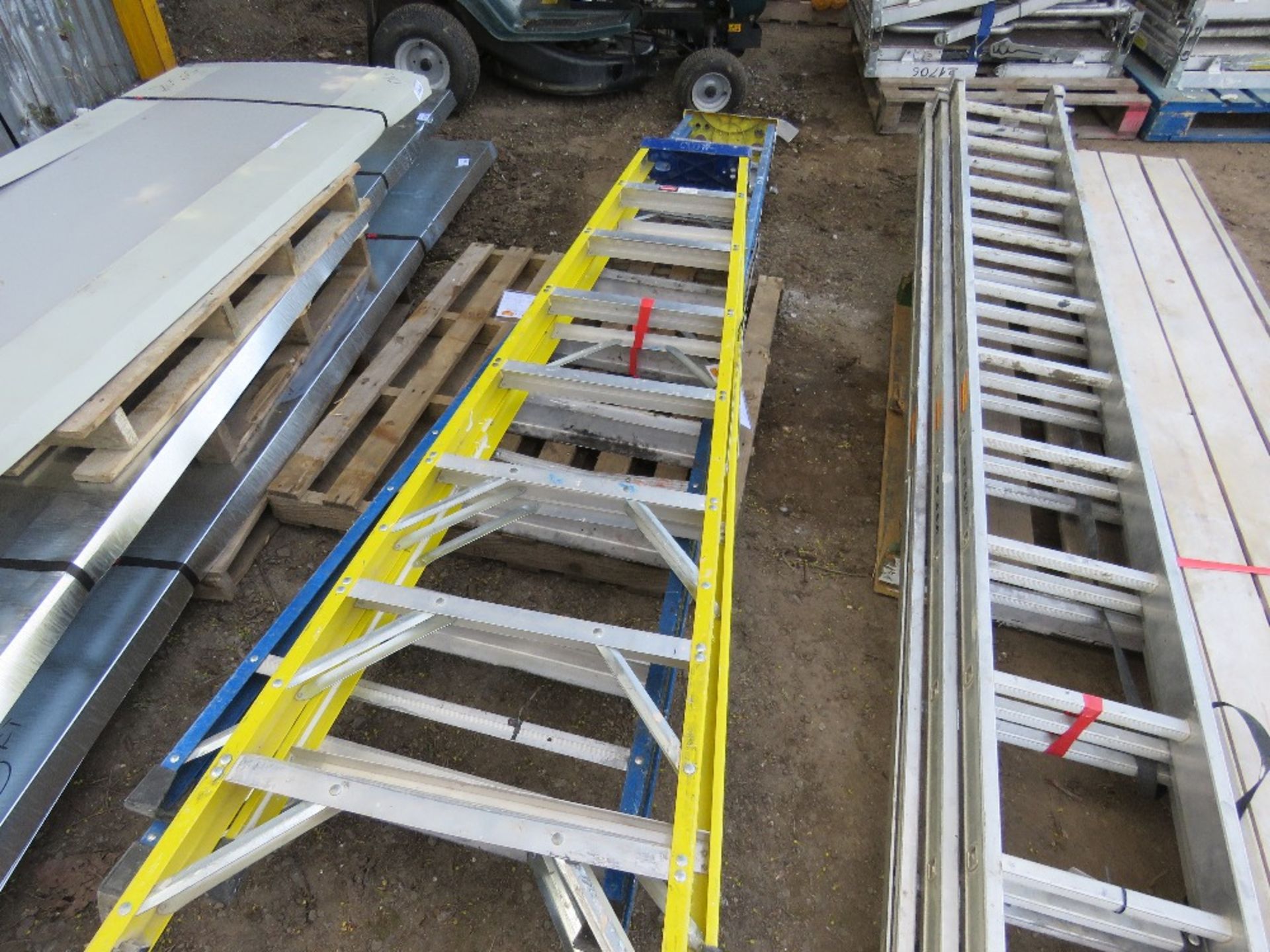 2 X GRP STEP LADDERS. - Image 2 of 2