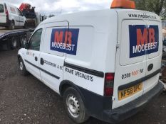 VAUXHALL COMBI PANEL VAN, DIRECT FROM COMPANY MF58 OPC