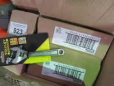 24 X STANLEY FATMAX 150MM ADJUSTABLE SPANNERS, BOXED, UNUSED. (MORE AVAILABLE IN LARGE LOT SIZES, C