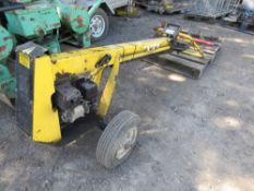 CAMON PETROL ENGINED POST HOLE BORER WITH 3 X BITS, YEAR 2001. WHEN TESTED WAS SEEN TO RUN