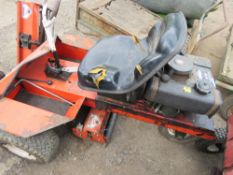 ALLEN RIDE ON TRIPLE CYLINDER MOWER.