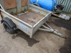 SINGLE AXLED QUAD BIKE TRAILER 4FT X 5FT APPROX.