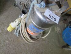 110VOLT SUBMERSIBLE WATER PUMP.