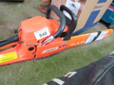 DEKO PETROL CHAINSAW, UNUSED.