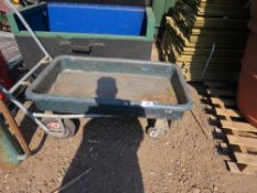 4 WHEEL GARDEN BARROW.