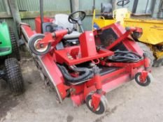 TORO GROUNDMASTER 4100 4WD BATWING ROTARY MOER, YEAR 2011. JUST SERVICED AND BLADES SHARPENED.